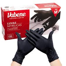 Luva Nitrilica Preta Luva Nitrilica Preta
